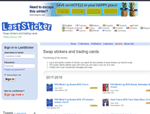 Tablet Screenshot of laststicker.com